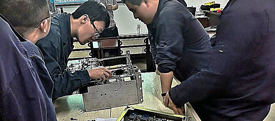 山西信发化工高压变频器企业内训现场